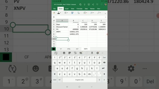 Financial modeling using Excel on Android - Lesson 20 смотреть онлайн
