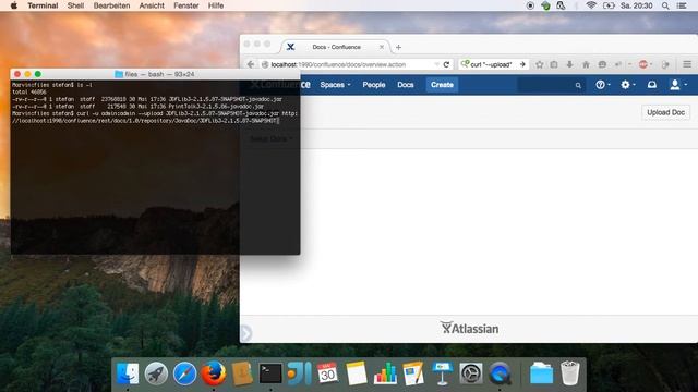 Confluence Docs Plugin - Upload via curl смотреть онлайн
