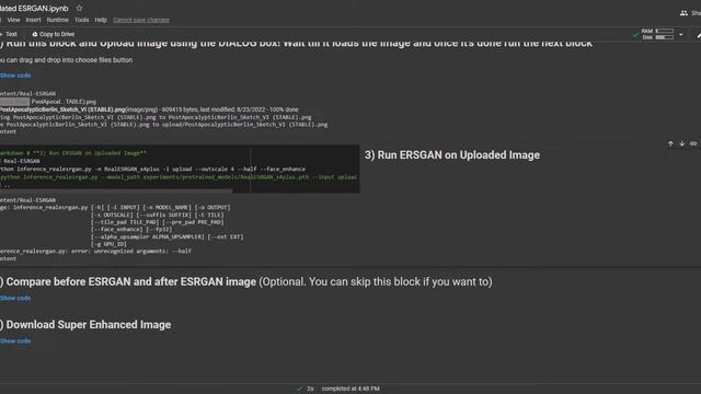 Colab + Real-ESRGAN - Upscale 4x your images with this fantastic A.I. Image Resizer! смотреть онлайн