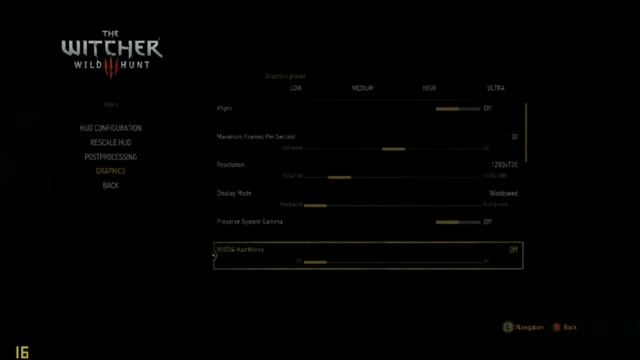 The Witcher 3 nVidia 940M Performance смотреть онлайн