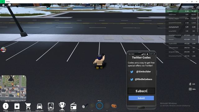 roblox vehicle simulator codes! :) смотреть онлайн