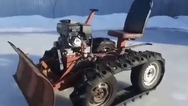 Обзор минитрактора на гусенницах с китайским мотором 15 л.с. смотреть онлайн