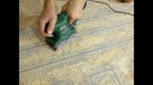 Пол из OSB. Укладка кабеля теплого пола. (часть 3)