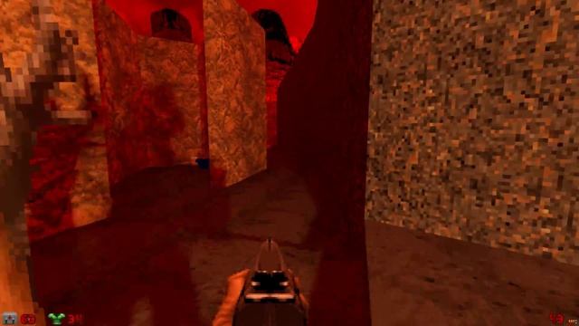 Doom Ray Tracing (Doom 3 Textures + Smooth Weapons) - Maps of Chaos: E3M2 | 4K/60 смотреть онлайн