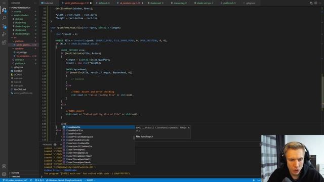 C C++ Vulkan Engine Triangle 02 Graphics Pipeline смотреть онлайн