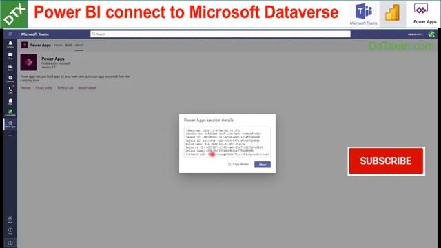 Power BI connect data from PowerApps for Teams (Microsoft Dataverse for Teams) смотреть онлайн