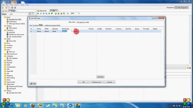 retrieve data from XML document and svae in database in pentaho data integration смотреть онлайн