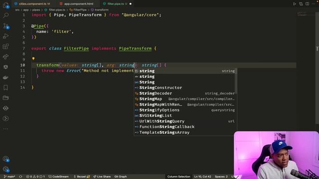 ¿CÓMO CREAR UN PIPE PERSONALIZADO EN ANGULAR? - 28 DÍAS APRENDIENDO ANGULAR #13 смотреть онлайн