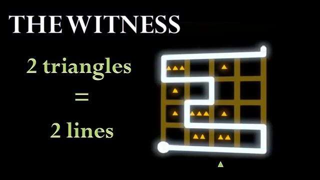 The Witness : How to solve puzzle with triangle ? смотреть онлайн