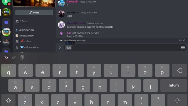 The tds discord server rn after the innovation awards ? смотреть онлайн