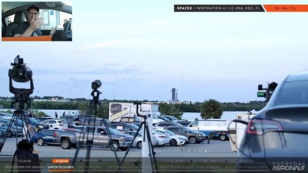 [LIVE 3 MILES AWAY!!!] Watch SpaceX launch 4 civilians into orbit for Inspiration 4!!!