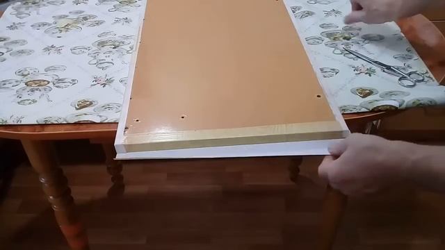 ПЛЁНКА-самоклейка - как правильно наклеить + отделка Углов!