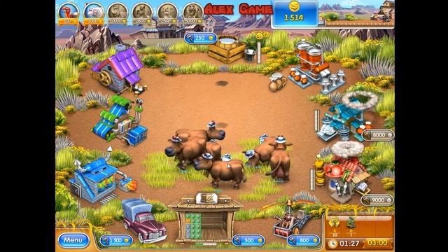 Farm Frenzy 3 American Pie (level 45) only GOLD Веселая ферма 3 Американский пирог Уровень 45 Золот смотреть онлайн