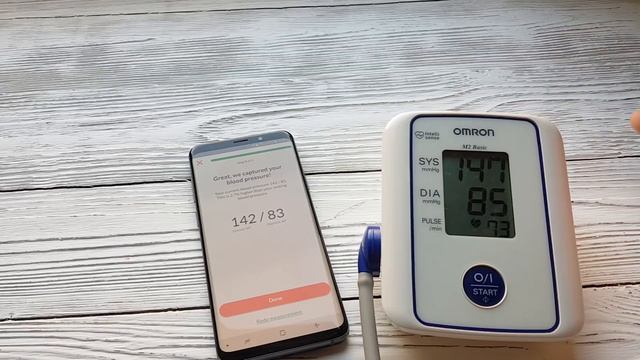 Galaxy S9 Помощник здоровья? Приложение My BP Lab (Контроль артериального давления)