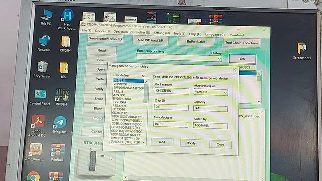 XMC FLASH READ/ WRITE ERROR SOLUTION ADD RT809 смотреть онлайн
