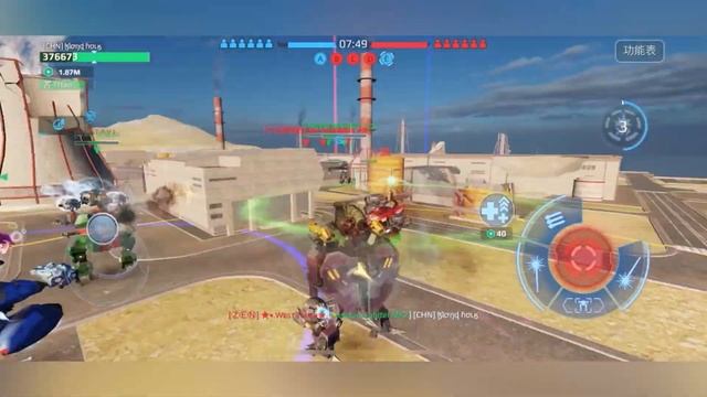 CHN vs. ZEN | WAR ROBOTS CLAN BATTLE смотреть онлайн