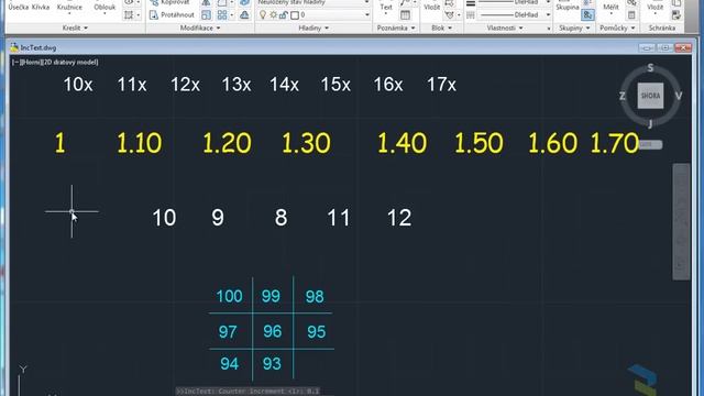 AutoCAD IncText tool - incrementing text смотреть онлайн