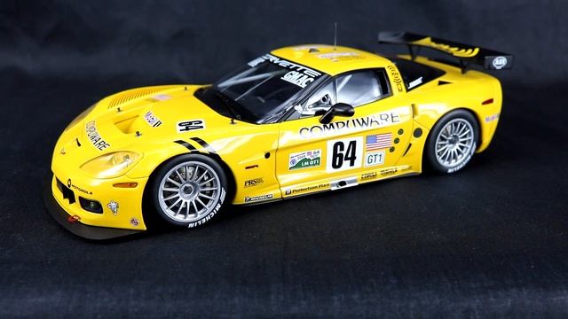 1/18 AutoArt Corvette C5R, C6R, and C7R смотреть онлайн