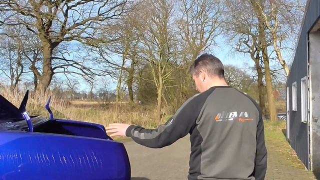 Opel Ascona B 3.0 24V Lackierung perleffekt Blau смотреть онлайн