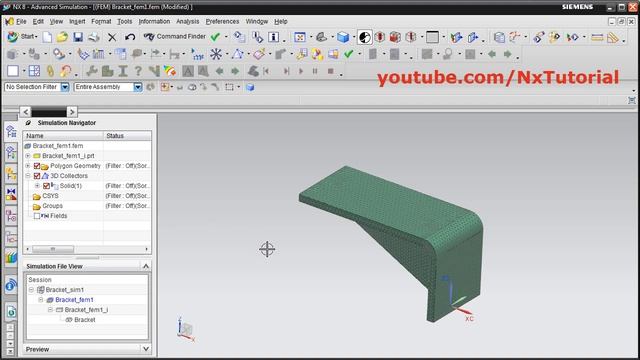 Nx Advanced Simulation Tutorial смотреть онлайн