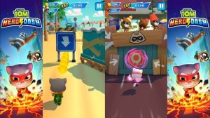 ГОВОРЯЩИЙ ТОМ ПОГОНЯ ГЕРОЕВ/ Соревнование на монеты и слитки без улучшений ТОМ VS АНДЖЕЛА  ч.9