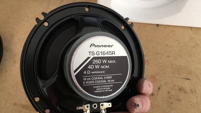 Pioneer 6 5" Speaker Unboxing TS-G1645R смотреть онлайн