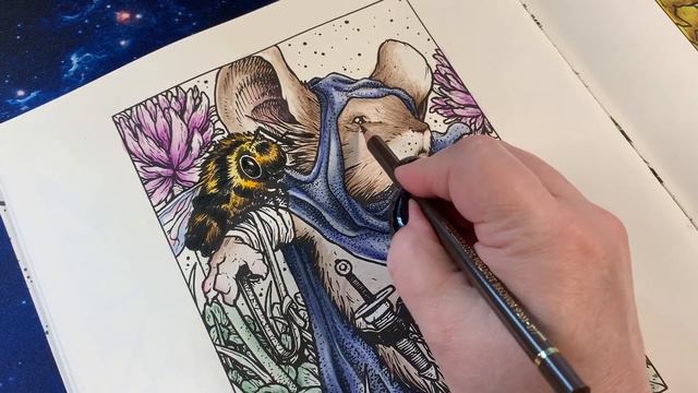 Adult Coloring - Albrecht Durer Watercolors смотреть онлайн