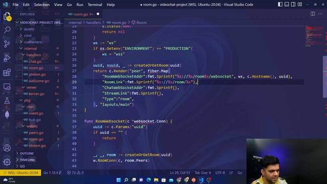 GOLANG Video Conferencing And Live Streaming - [ PART 10 ] - Full Stack Project #pion #webRTC смотреть онлайн