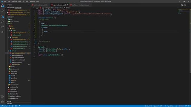 How to Create Multi Layout Application with Angular смотреть онлайн