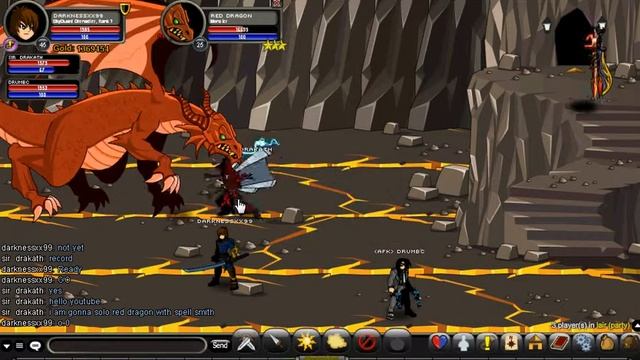 AQ Worlds sir drakath SOLO Red Dragon смотреть онлайн