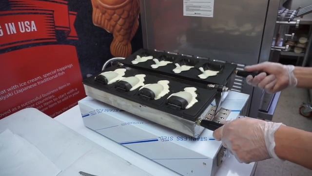 How To Bake The Ice Cream Taiyaki