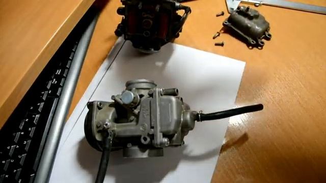 Китайский карбюратор на Yamaha Serow 225 (xt225)