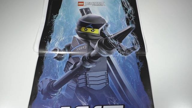 ОБЗОР ЖУРНАЛА LEGO NINJAGO #6 (38). Июнь 2018. ОБЗОР. Минифигурка BUFFER.