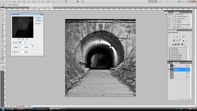 How to SHARPEN your photos in PHOTOSHOP - Method 1 смотреть онлайн