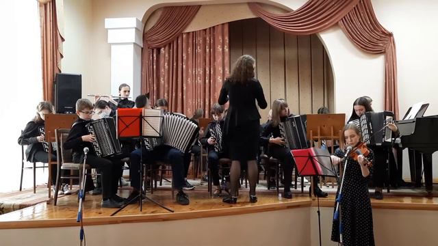 Баянный оркестр ГУО " Новогрудская детская школа искусств" смотреть онлайн