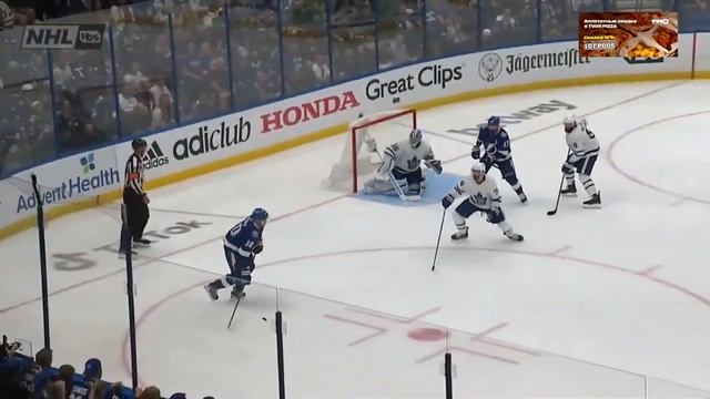 РУССКИЙ ОБЗОР NHL. Toronto Maple Leafs vs Tampa Bay Lightning | First round | Game 4 | смотреть онлайн