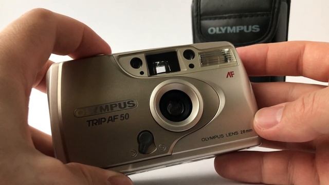 Olympus TRIP AF 51 camera 35mm film смотреть онлайн