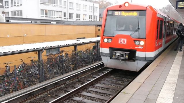 ICE's, IC, U.a. Züge Im Bahnhof Reinbek In Schnelldurchfahrten.- Trains In Highspeed