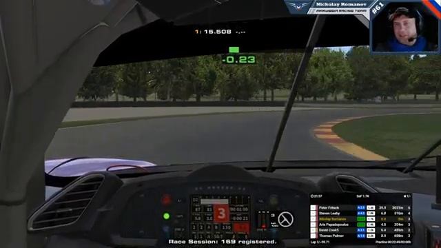 Iracing -гонка серии Lemans 40+ пилотов смотреть онлайн