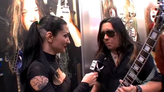 Dean Artist Eric Peterson Of Testament, Live At NAMM 09