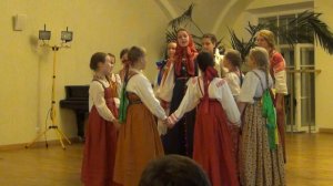 Пора на улицу да выходили красны девицы. Колечко. Tradition. Folklore.