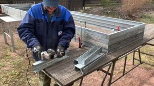 Высокие грядки из оцинкованной стали своими руками.mp4