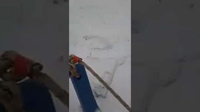 Один из лучших зимних склонов села Александровское. смотреть онлайн