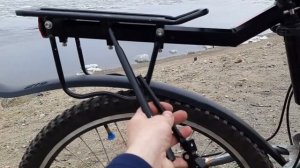 Задний багажник на велосипед