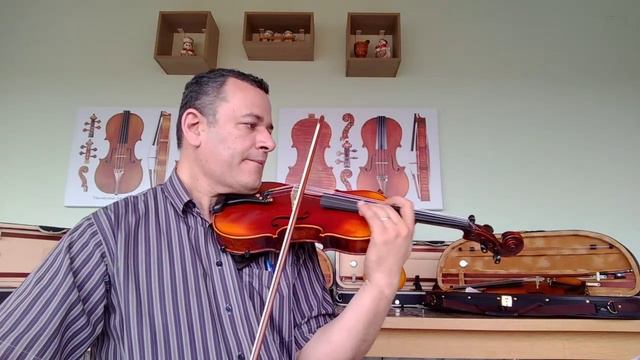 VIOLINO 4/4 MODELO STRAD FUNDO INTEIRO ****VENDIDO*** смотреть онлайн