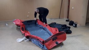 Распаковка ПВХ лодки Altair-360