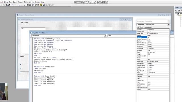 Video Tutorial Visual Basic 6 : Latihan Select Case смотреть онлайн