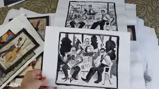 Научиться рисовать карандашом. Наброски смотреть онлайн