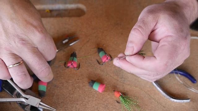 Мандула своими руками. Еще раз про #изготовлениеприманок. смотреть онлайн