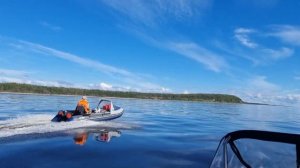 Азимут Эверест 405, мотор 18 л/c, За треской